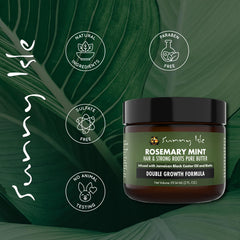Sunny Isle envase 2oz junto a objeto cotidiano para escala