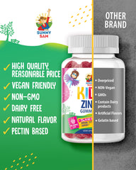 SUNNY SAM etiqueta con datos nutricionales y dosificación claridad para padres
