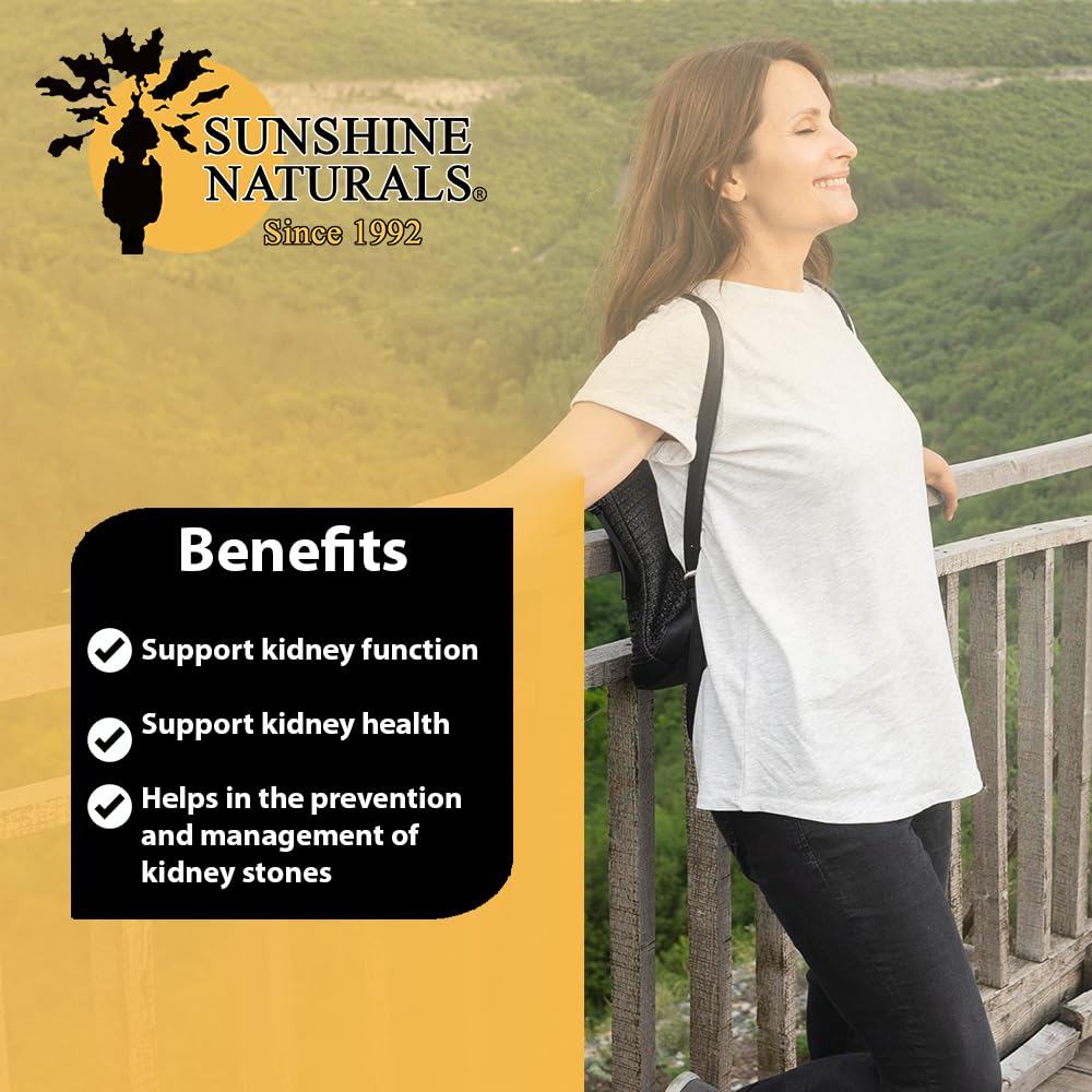 Sunshine Naturals caja y botella abierta demostrando presentación segura