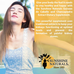 Sunshine Naturals etiqueta con información nutricional y transparencia