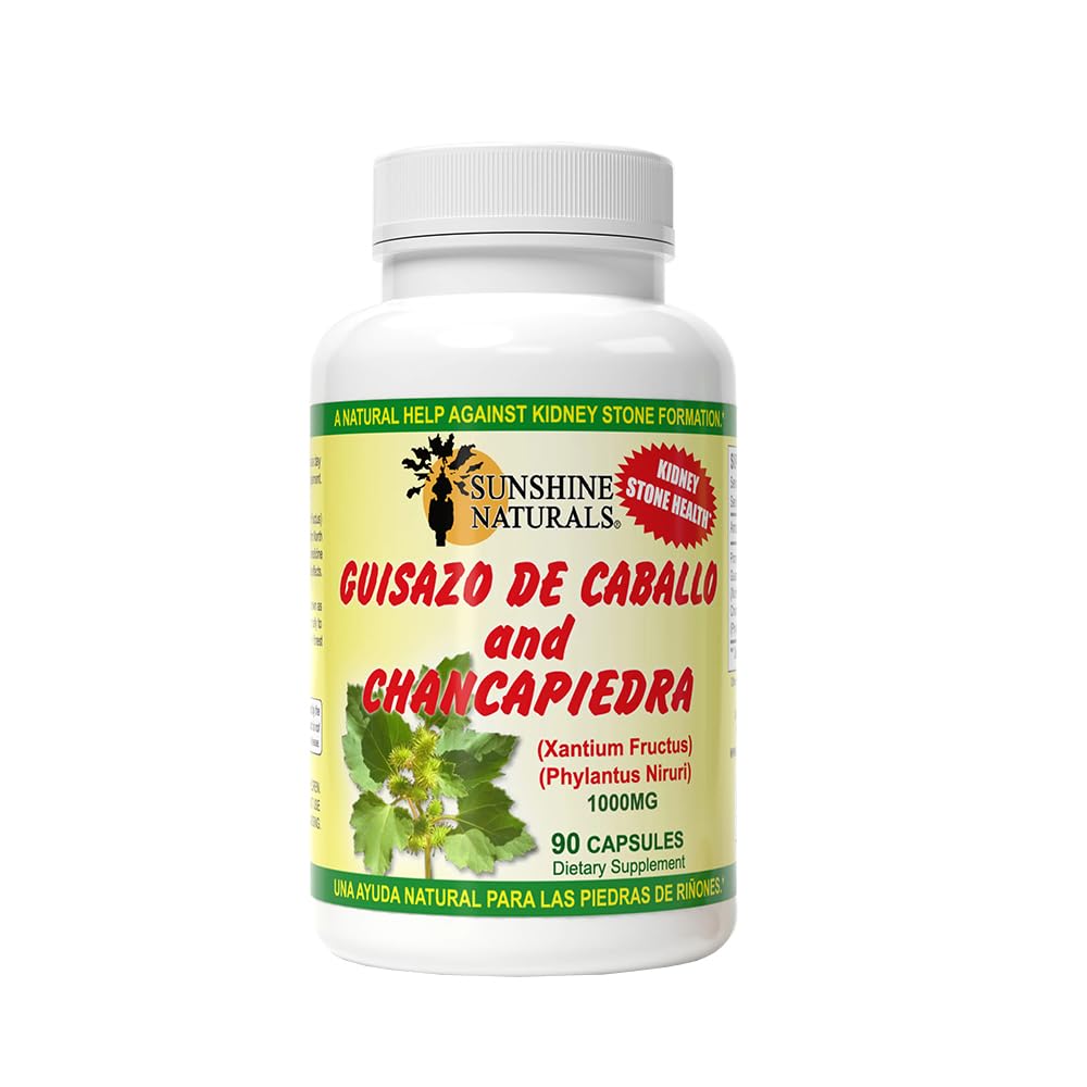 Sunshine Naturals frente del envase mostrando apoyo renal claro