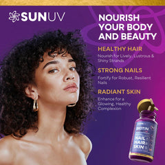 SUNUV cápsulas en mano para visualizar dosis y conveniencia