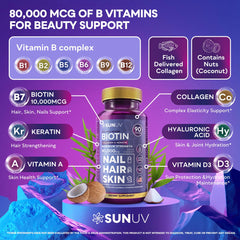 SUNUV etiqueta nutricional detallada con ingredientes visibles