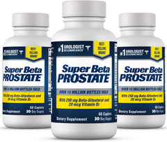 SUPER BETA PROSTATE frasco frontal mostrando etiqueta clara y confianza