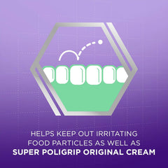 Super Poli-Grip varias tiras extendidas listas para usar rápidamente