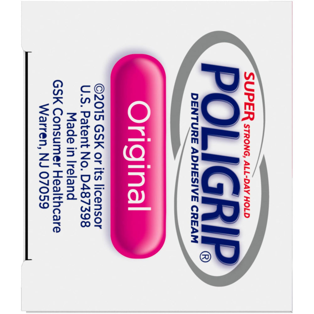 Super Poligrip escena diaria de cuidado oral para confianza y frescor