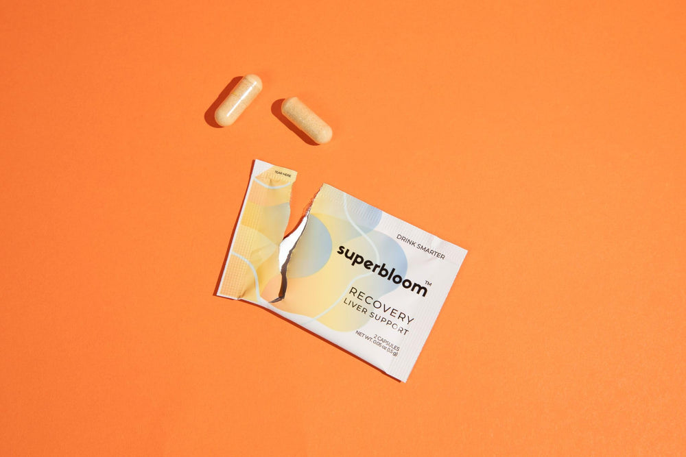 superbloom kit con sobres y cápsulas para llevar y compartir en salidas