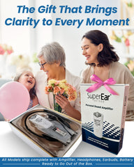 SuperEar SE7500 etiqueta y manual con instrucciones y especificaciones