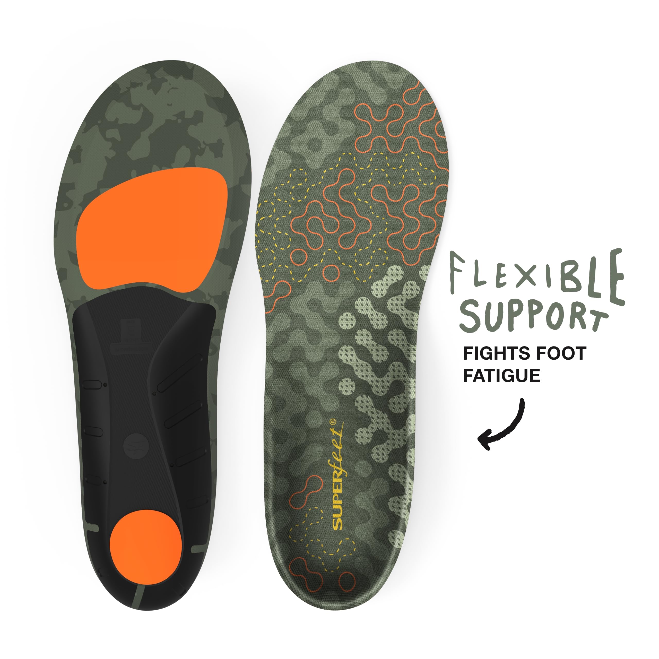 Superfeet Hike Cushion en uso durante una caminata demostrando comodidad prolongada