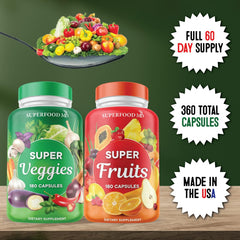 Superfood MD cápsulas en rutina matutina con vaso de agua