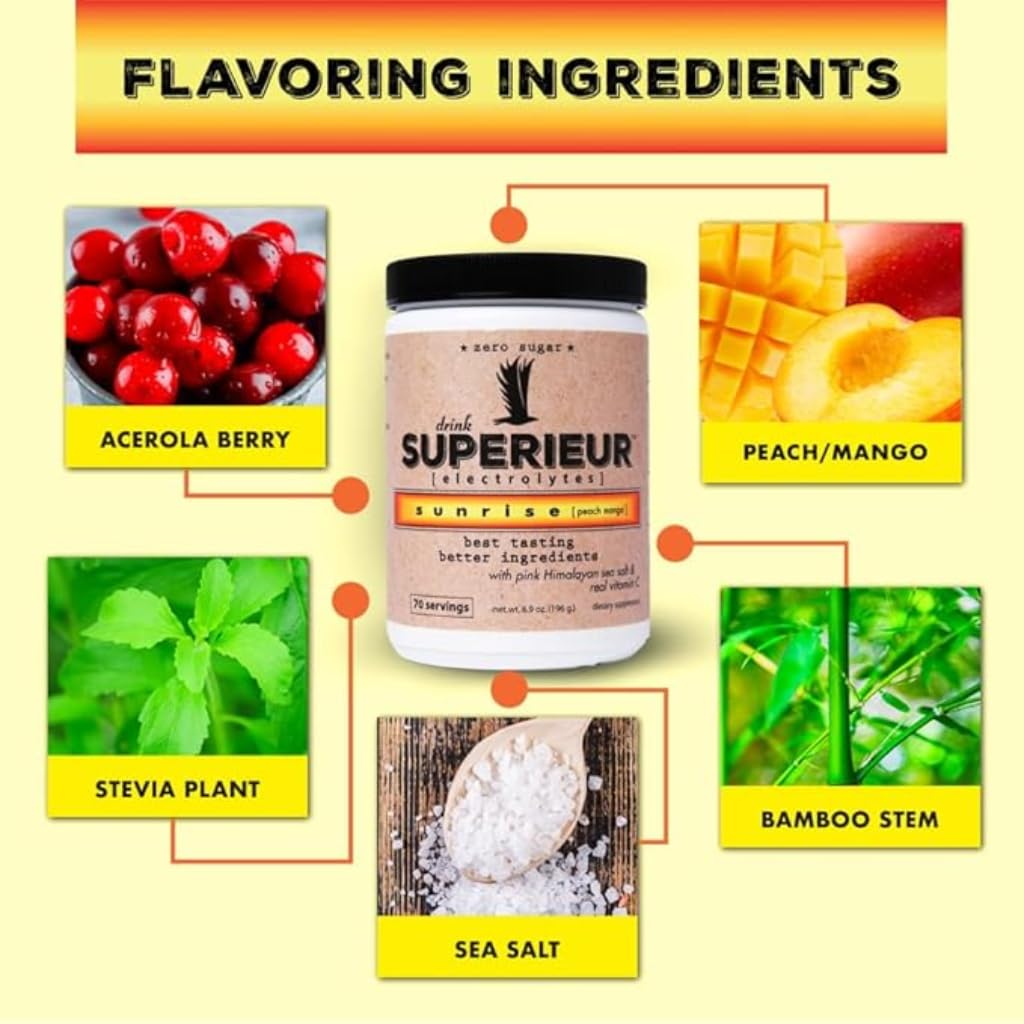 Superieur etiqueta de ingredientes en primer plano que destaca minerales y extractos