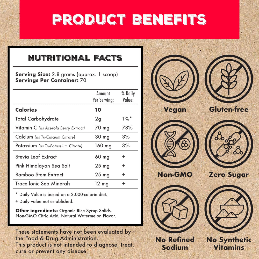 Superieur etiqueta con ingredientes naturales y beneficios de minerales marinos