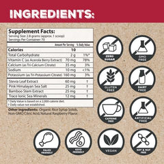 Etiqueta Superieur con lista de ingredientes naturales y minerales marinos