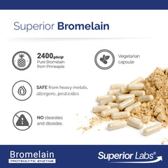 Superior Labs envase abierto con cápsulas para verificar contenido