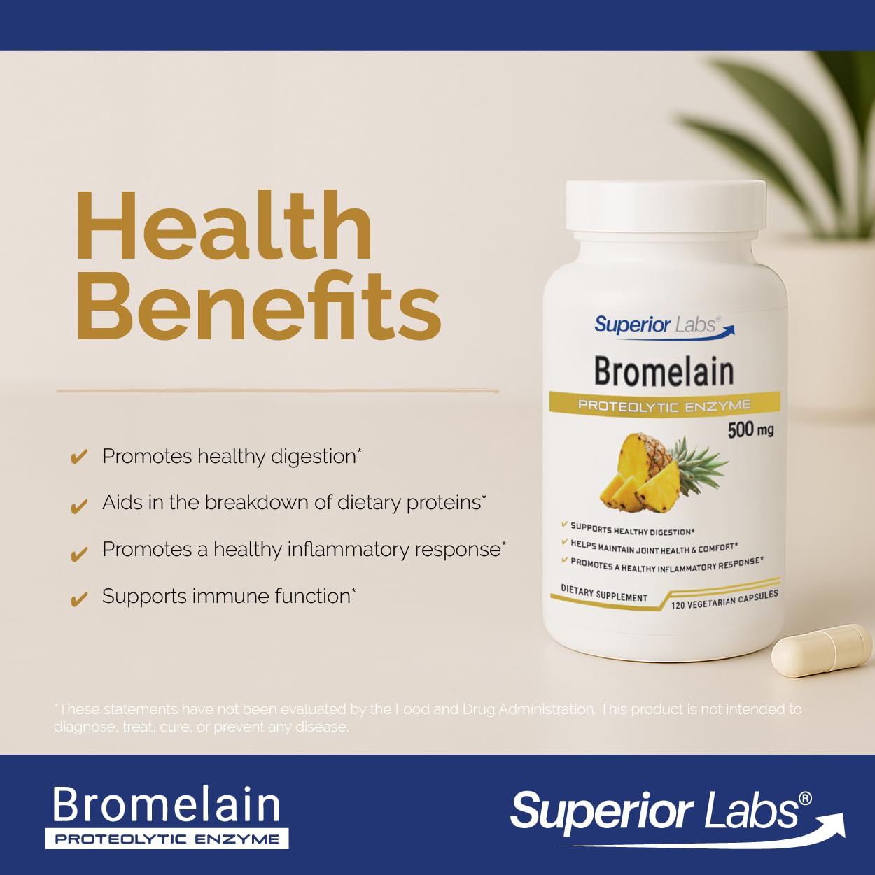 Superior Labs etiqueta en detalle que resalta 2400 GDU por gramo