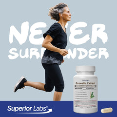 Superior Labs comparación de tamaño con moneda para visualizar cantidad por cápsula