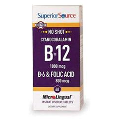 Superior Source frente del empaque mostrando el producto y beneficios