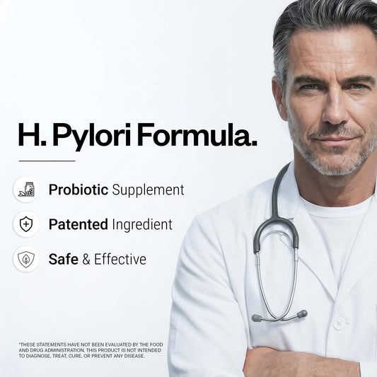 Supersmart H. Pylori detalle de una cápsula vegana que destaca su alta potencia y formato vegetal