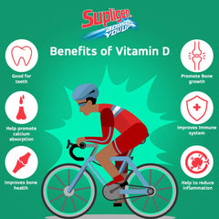 Supligen en cocina junto a desayuno para complementar energía diaria