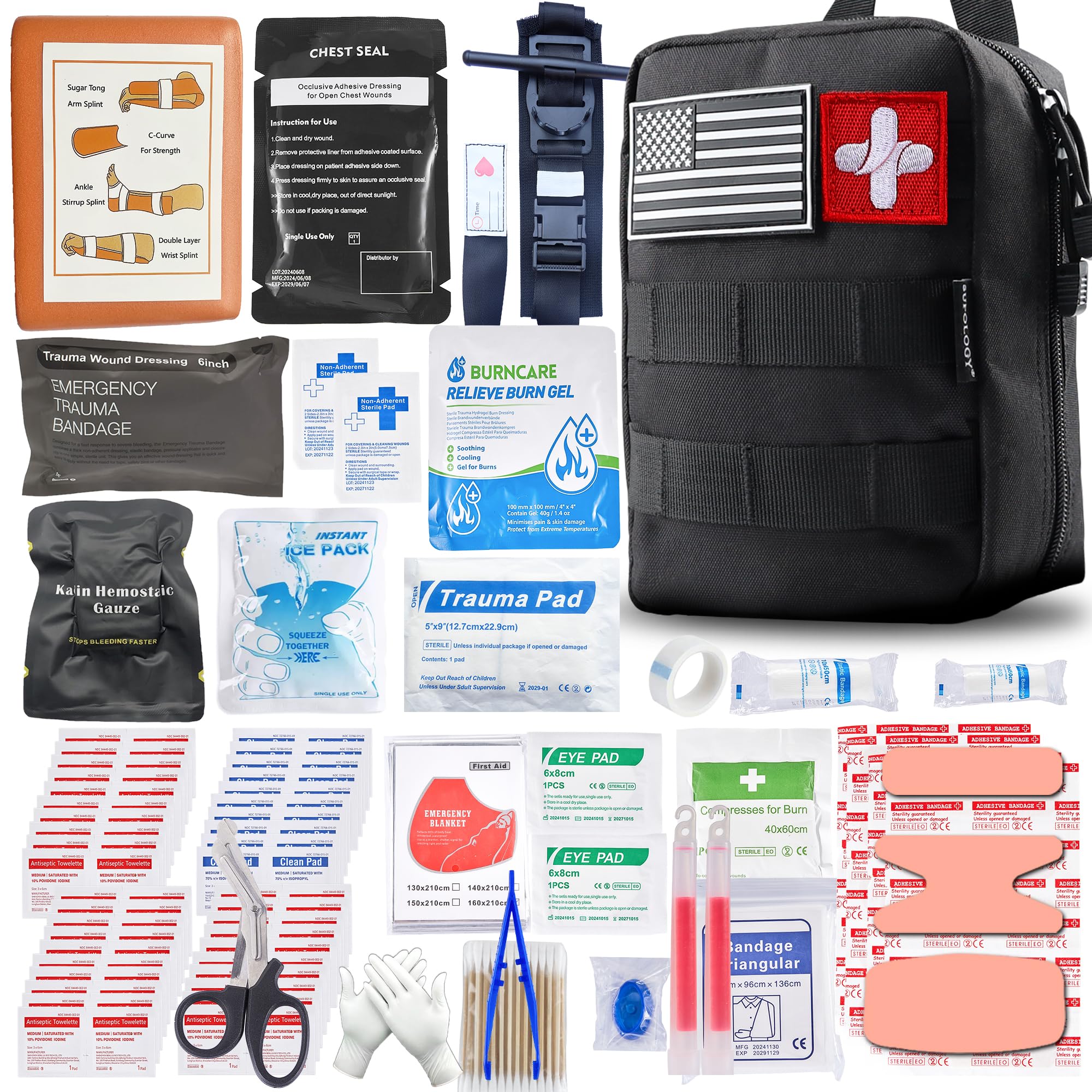 SUPOLOGY kit frontal en bolsa Oxford mostrando accesibilidad y portabilidad