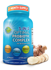 SUPPLEMENTS STUDIO frente del empaque mostrando fórmula 3 en 1 y beneficios