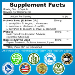 SUPPLEMENTS STUDIO cápsulas junto a desayuno saludable sugiriendo apoyo digestivo