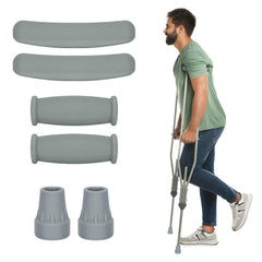 supregear empaque frontal del set mostrando las seis piezas y beneficios de confort