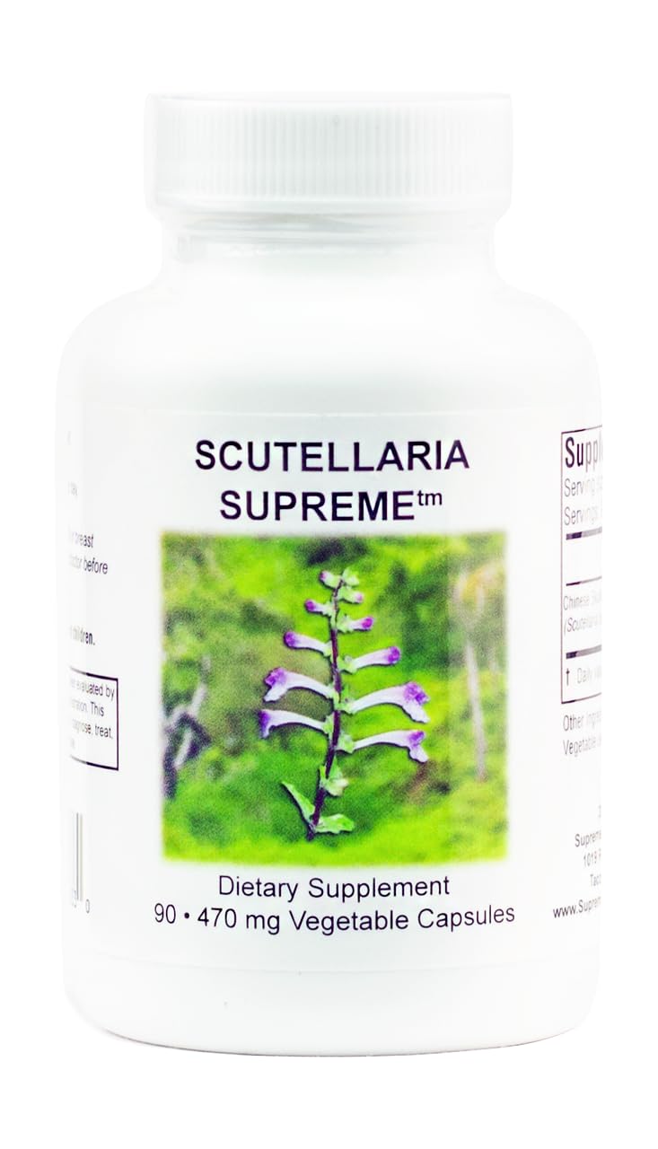 Supreme Nutrition frasco frontal mostrando 90 cápsulas y claridad de marca