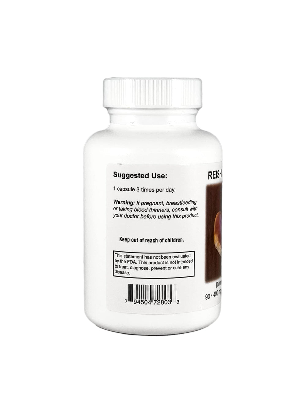 Supreme Nutrition detalle del polvo de reishi que evidencia pureza