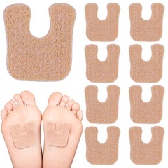 Suptizizkz paquete frontal con 36 almohadillas beige protege antepié