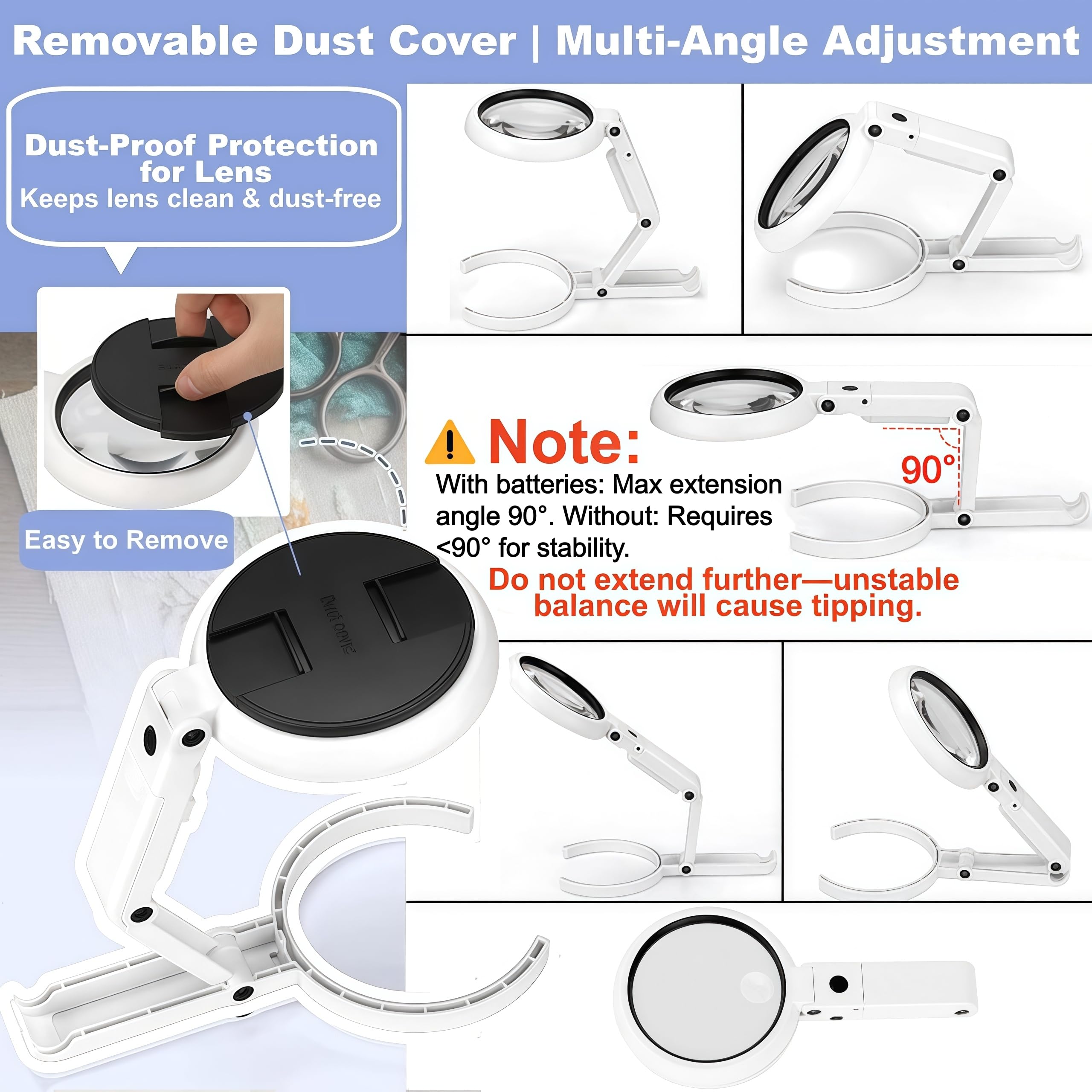 SURENSHY imagen de uso manual ligera y ergonómica para horas
