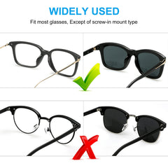 SURMAP aplicación paso a paso en gafas ilustrando adhesión segura