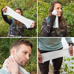 Surviveware demostración de enterrado para biodegradación rápida