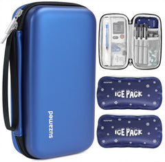 suzamed estuche frontal azul con diseño compacto y protección térmica
