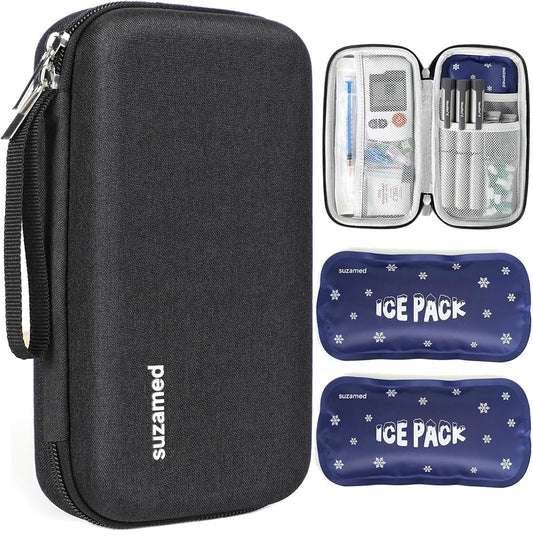 suzamed funda frontal mostrando cierre y forma, protección portátil