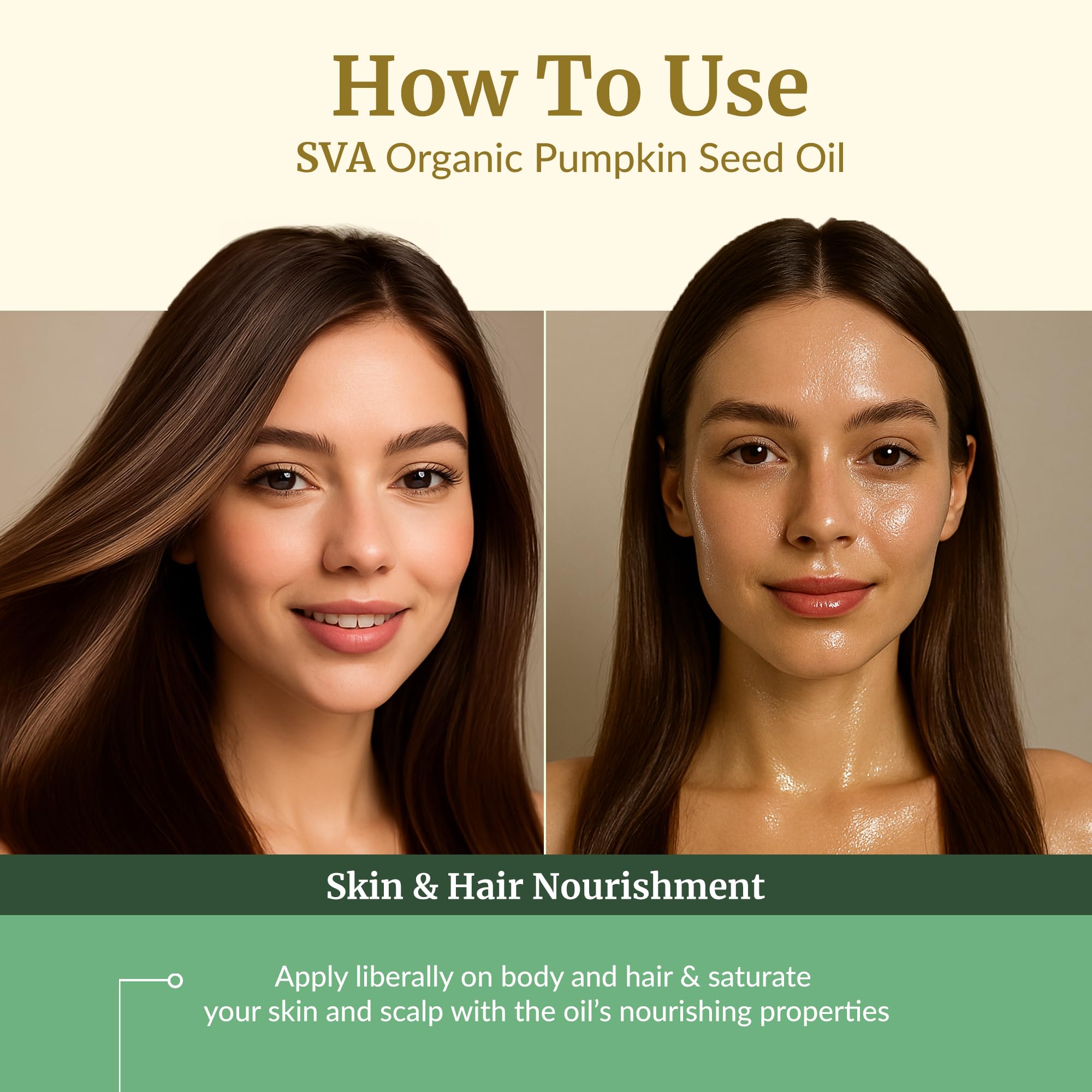 SVA ORGANICS aplicación facial con pocas gotas para hidratación