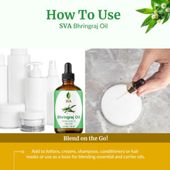 SVA ORGANICS frasco 118 ml junto a objeto de referencia, muestra tamaño
