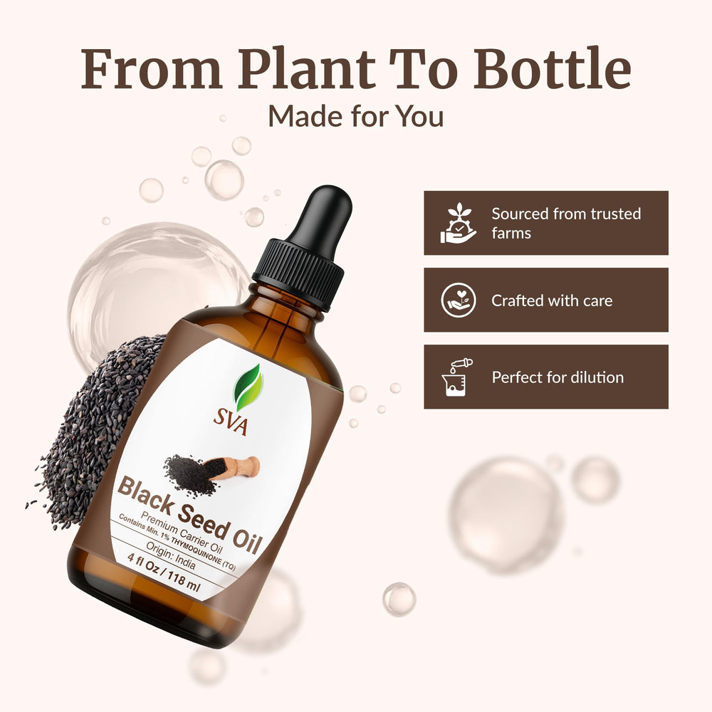 SVA ORGANICS etiqueta del producto en primer plano, información clara y legible