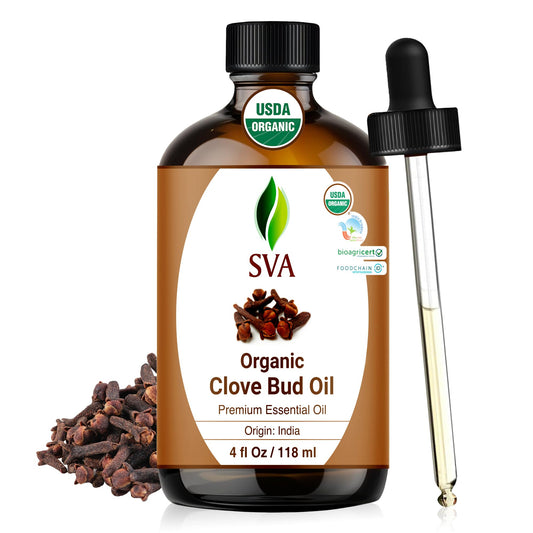 SVA ORGANICS botella frontal 118 ml mostrando el envase y gotero para uso dosificado