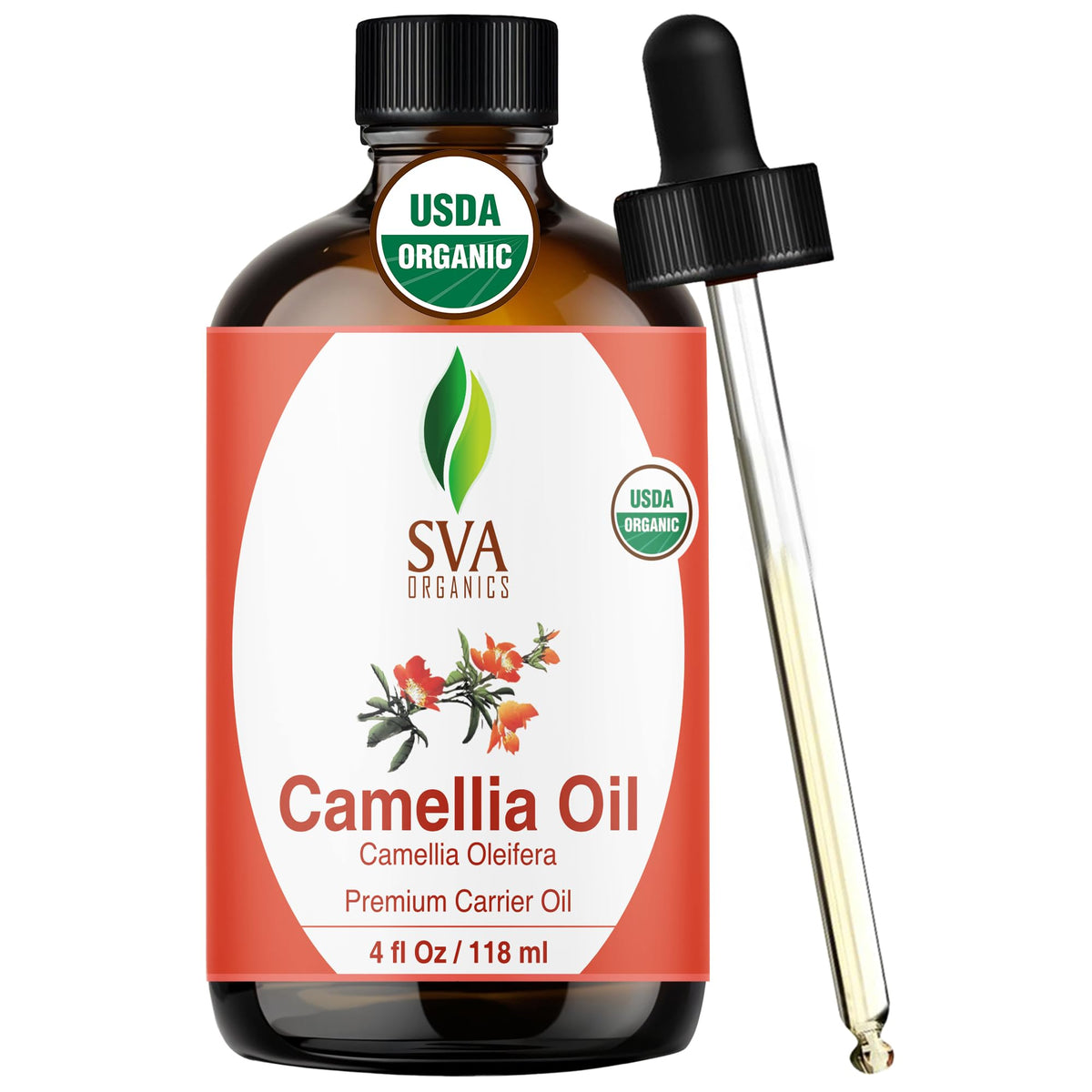 SVA ORGANICS botella frontal 118 ml mostrando envase y apariencia