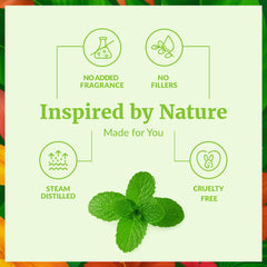 SVA ORGANICS aceite de menta textura brillante, pureza y aroma intenso