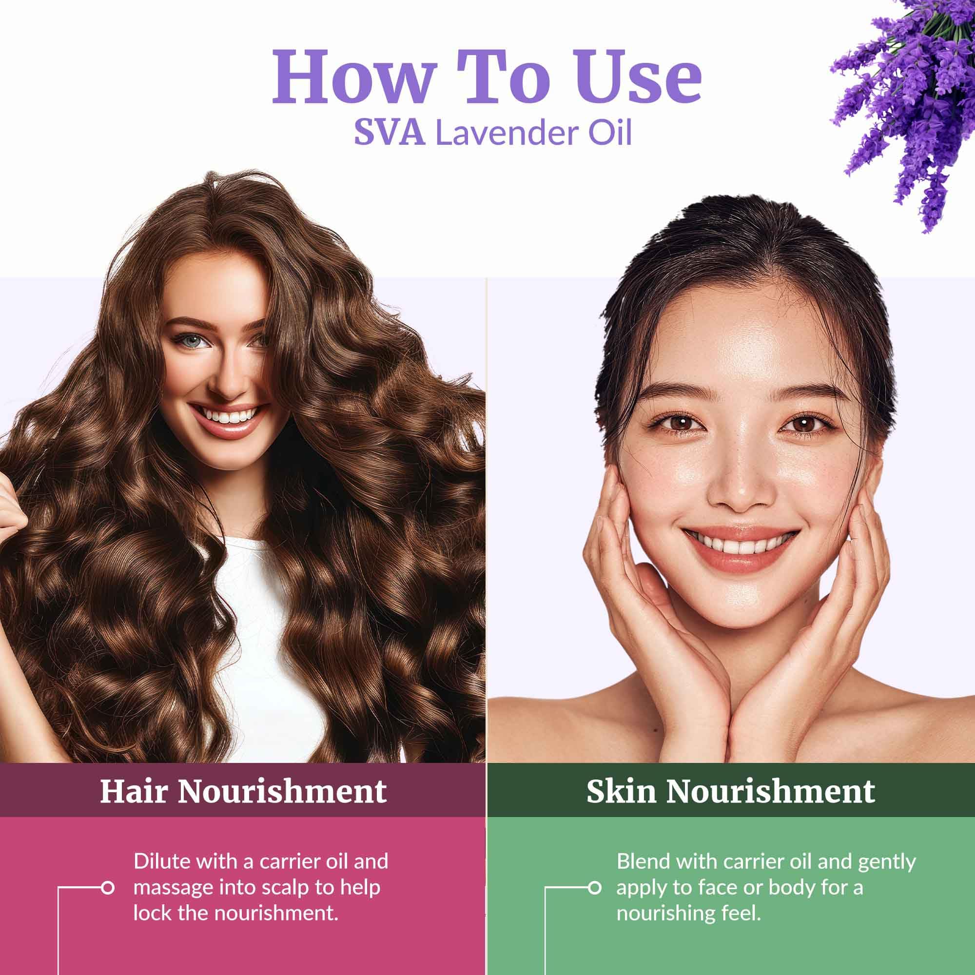 SVA ORGANICS mezcla cosmética DIY mostrando uso en crema corporal