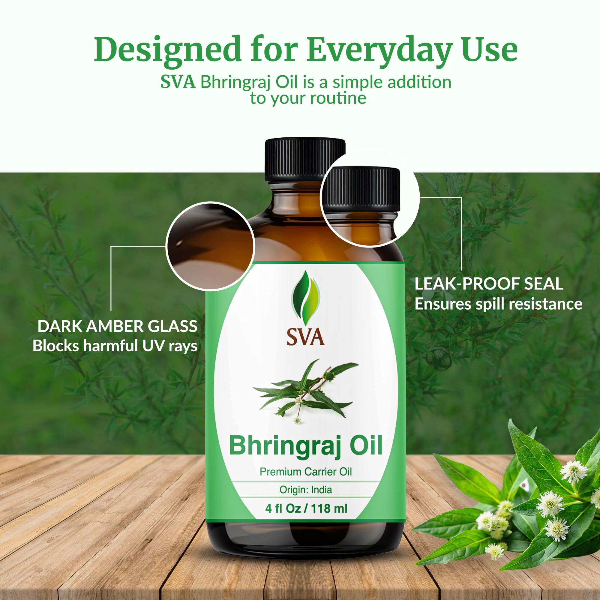 SVA ORGANICS mezcla en cuenco para DIY, combina con otros aceites