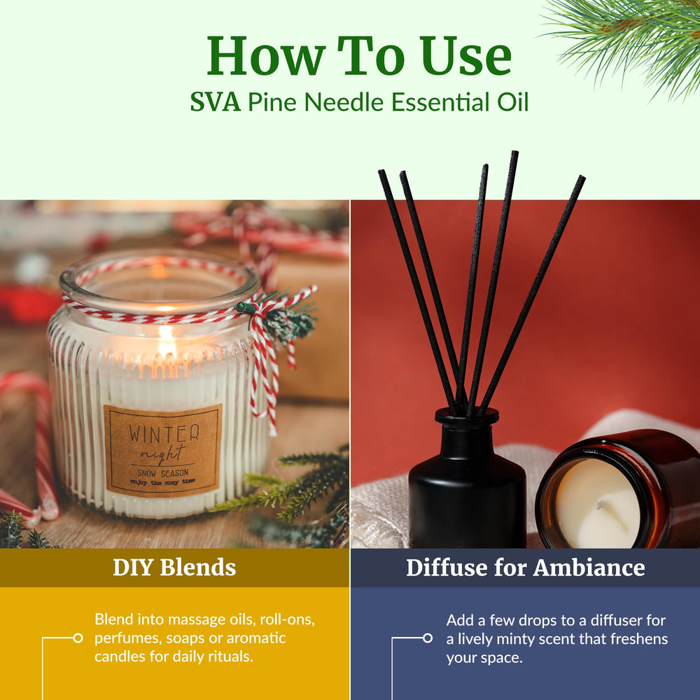 SVA ORGANICS roll-on casero etiquetado, mezcla personalizada y portable
