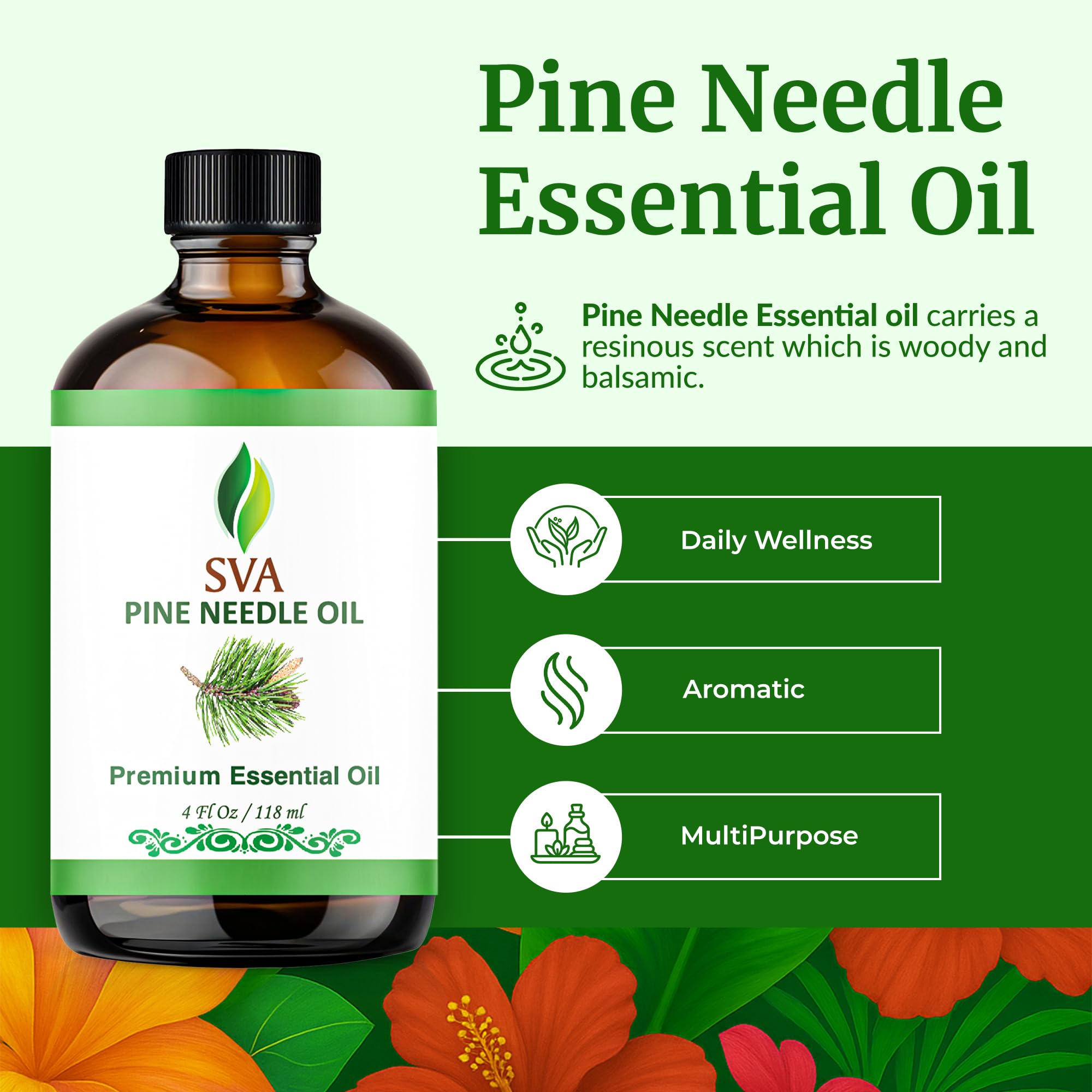 SVA ORGANICS gotero vertiendo aceite, textura pura y controlada