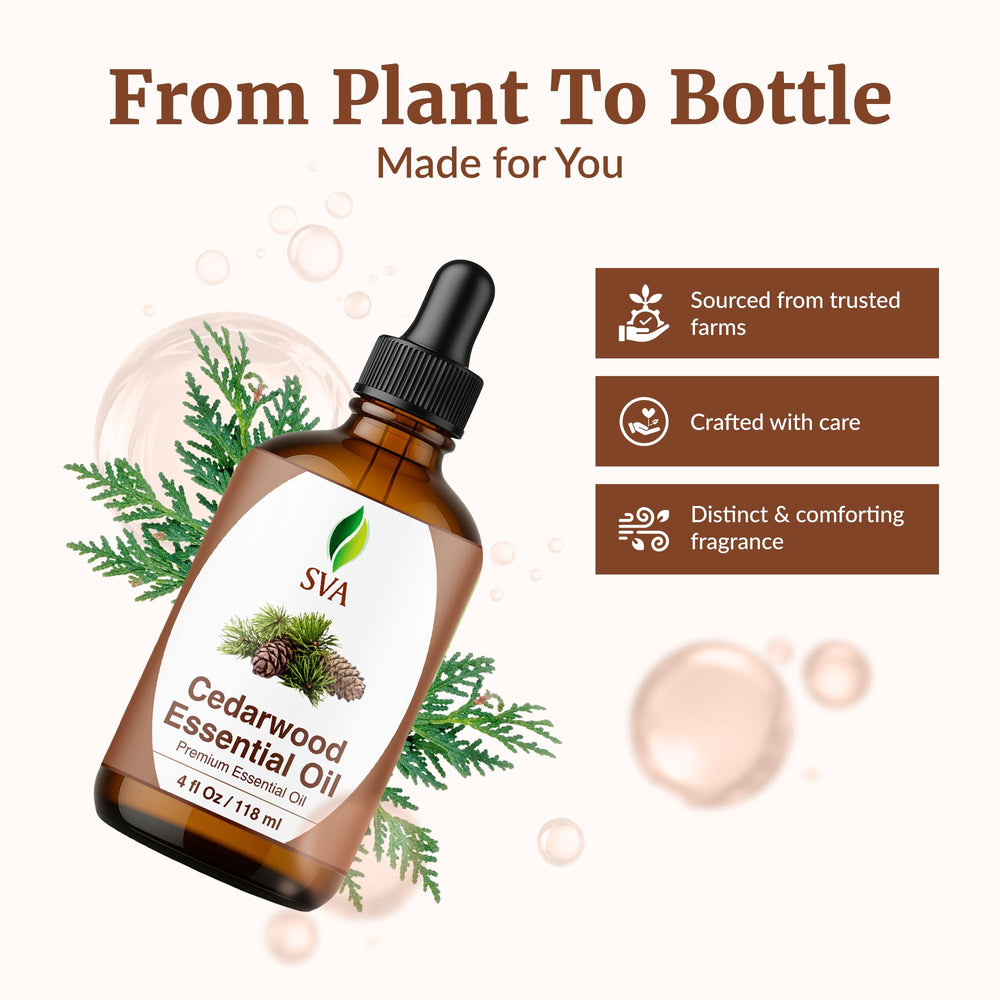 SVA ORGANICS gota sobre la mano mostrando textura y pureza