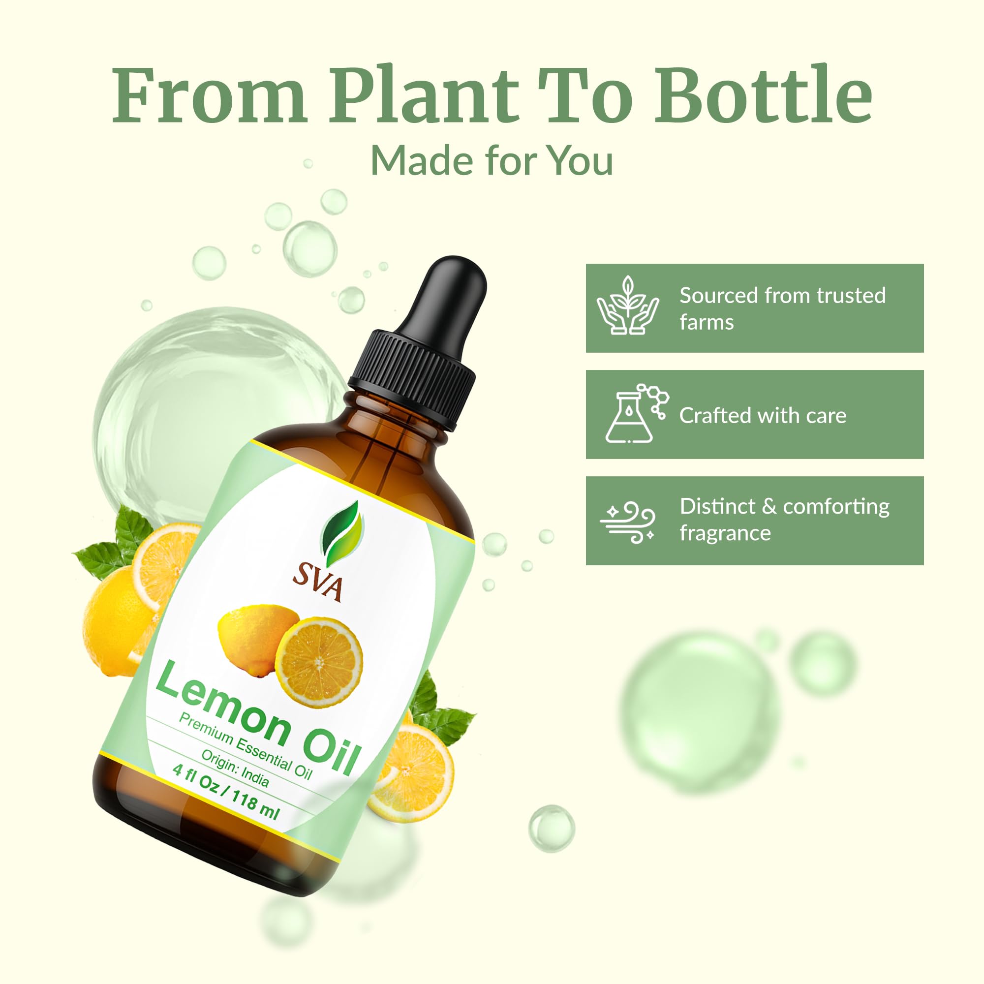SVA ORGANICS en difusor hogareño, refresca ambientes con aroma cítrico