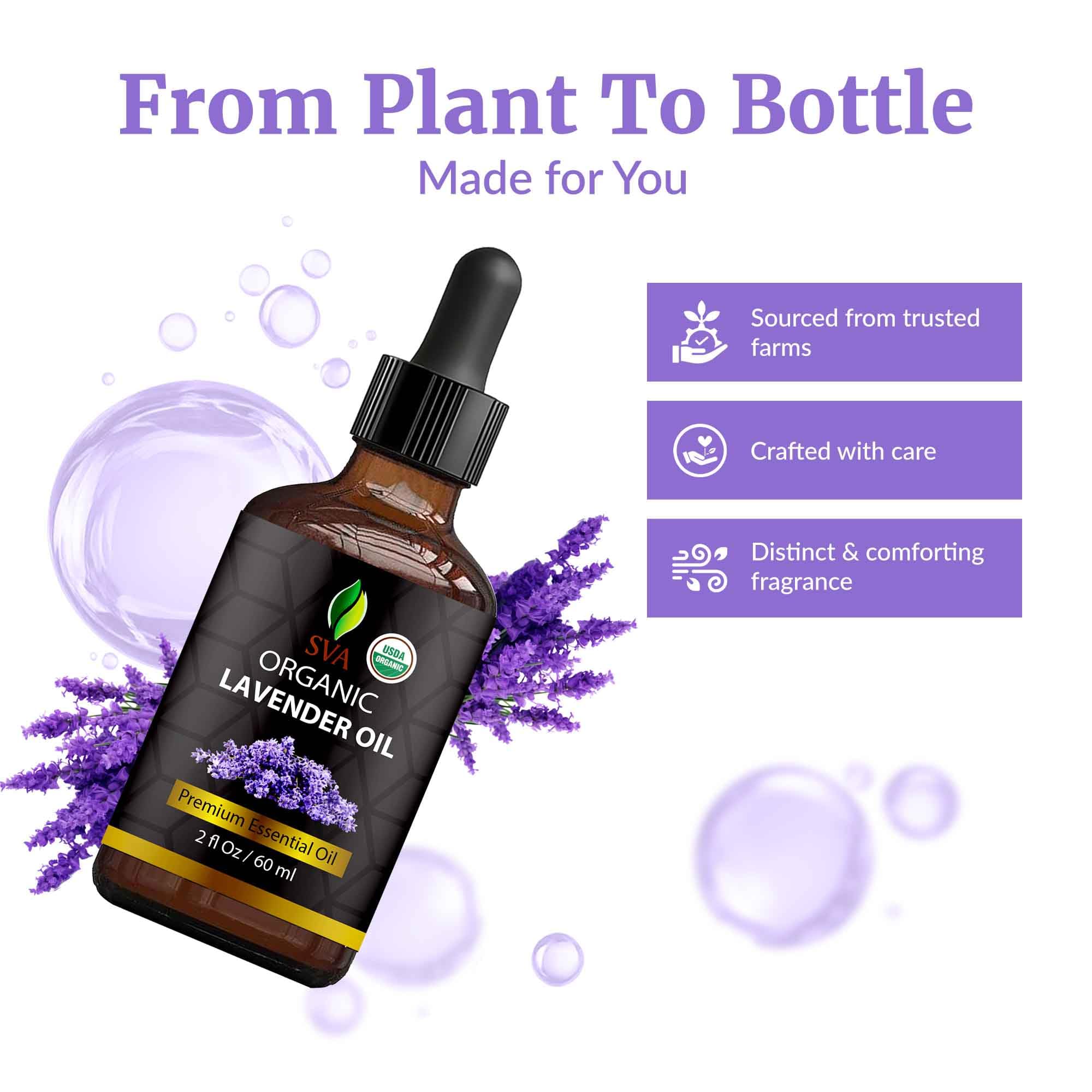 SVA ORGANICS aceite en difusor creando ambiente relajante y fresco