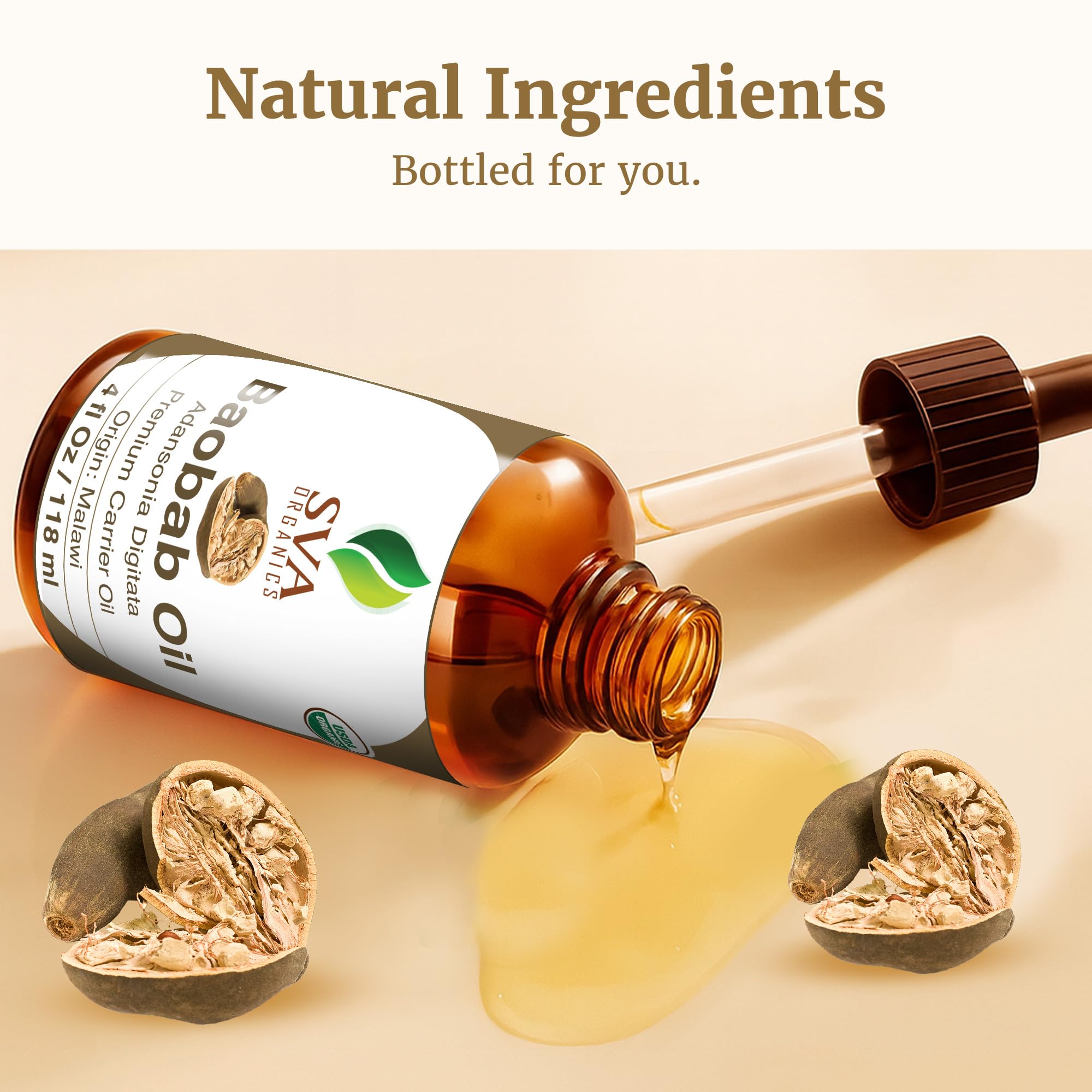 SVA ORGANICS aceite en rutina facial, aporta hidratación sin peso