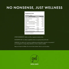 Swanson B-50 balance label detail showcasing the B1 to B12 vitamin blend.